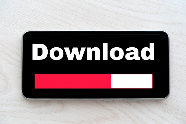 ダウンロード中の表示　イメージ画像